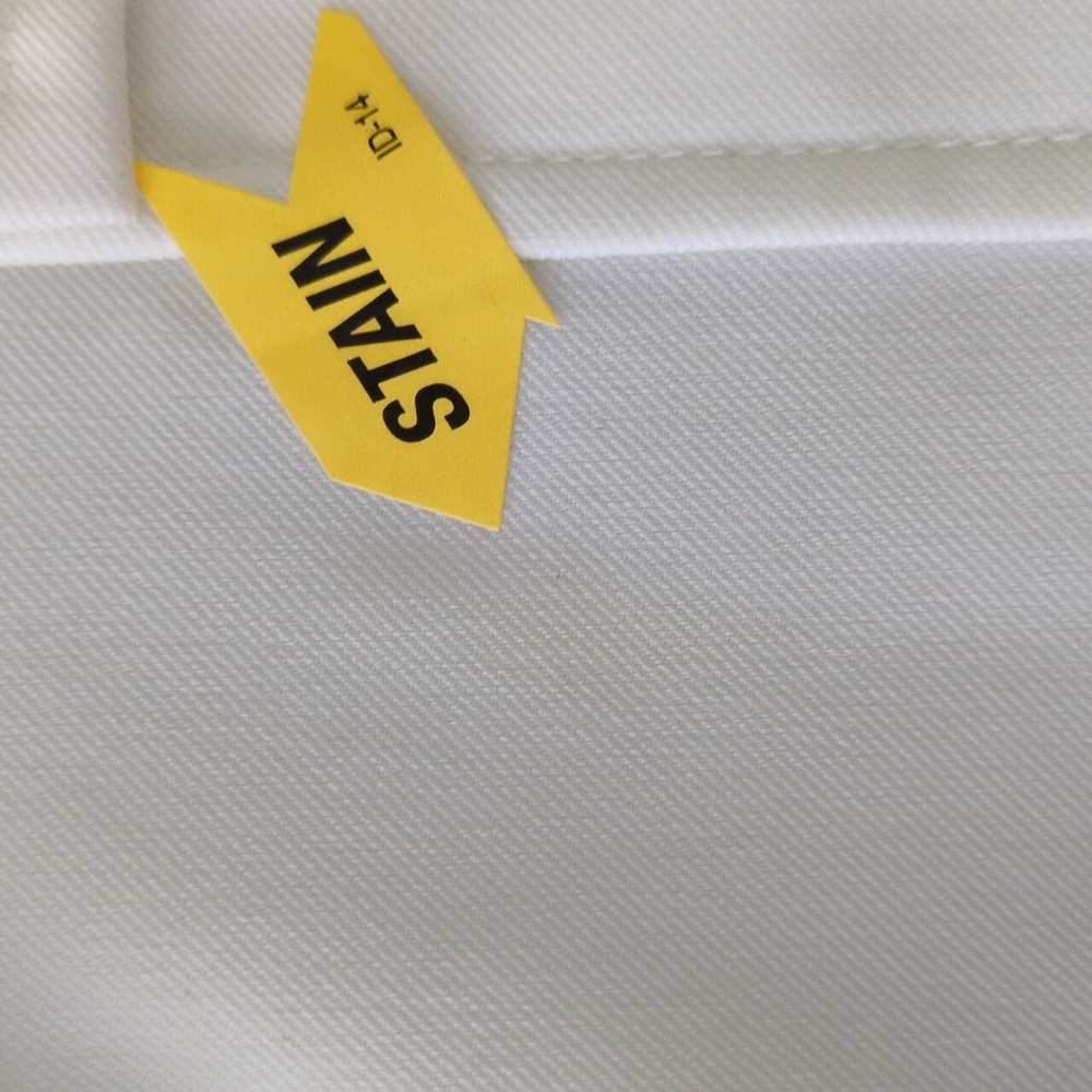 Lulu's White Cropped Button-Front Blazer Jacket - Picture 7 of 7